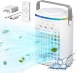 3-Speed Portable Air Conditioner Cooling Fan